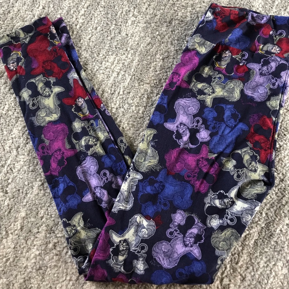 Lularoe Disney Villain Leggings OS